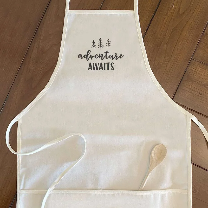 Adventure Awaits (Trees) - Women's Apron