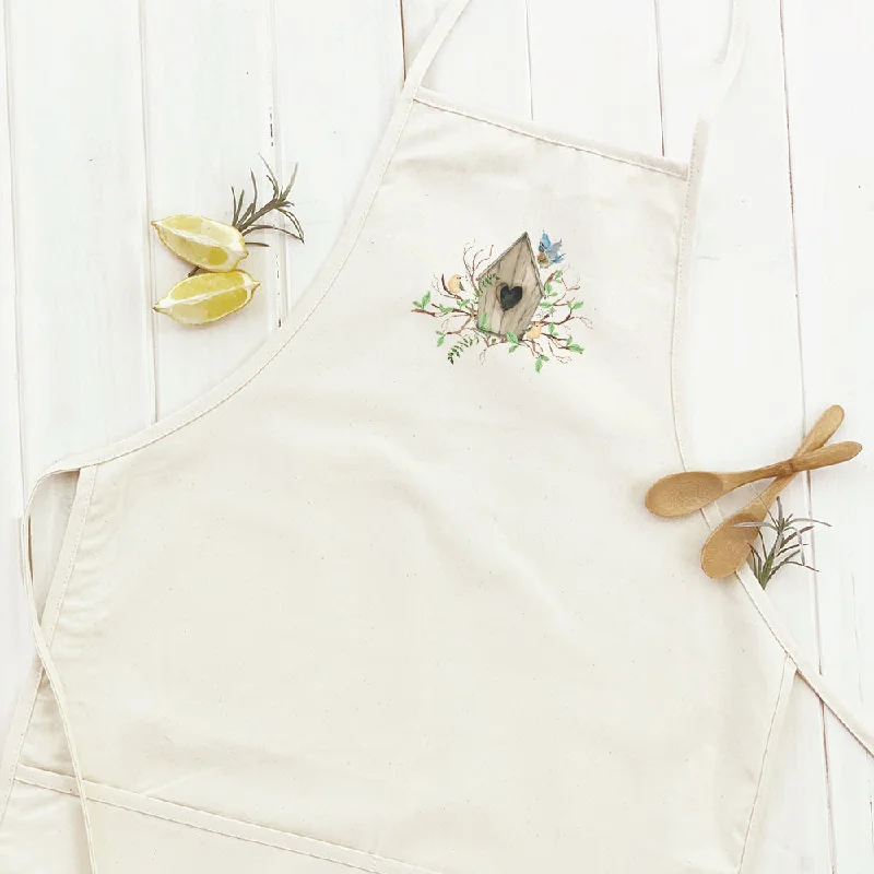 Budding Birdhouse - Women's Apron