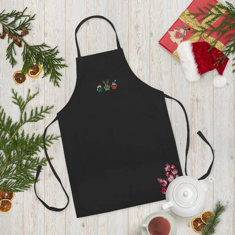 Christmas Paws Apron