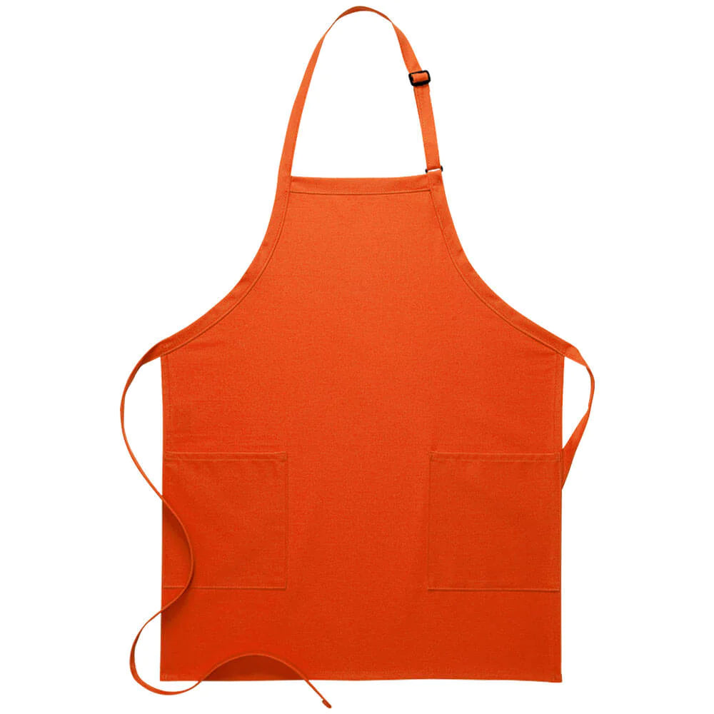 DayStar Two Patch Pocket Bib Apron - 230