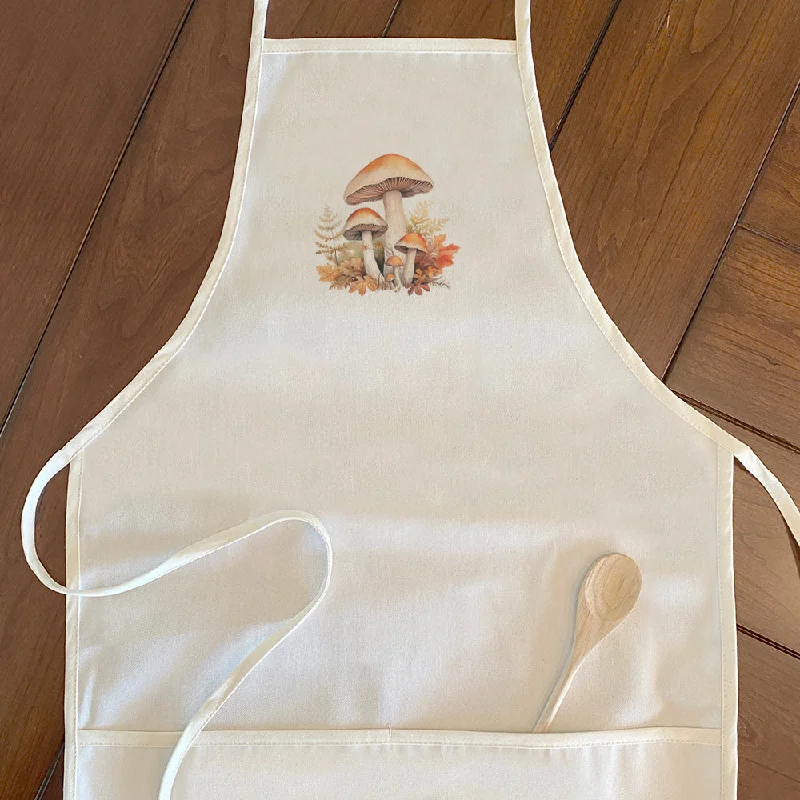 Fall Forest Mushrooms - Women's Apron