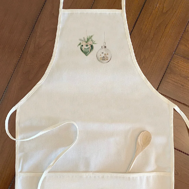 Greenery Ornaments - Women's Apron