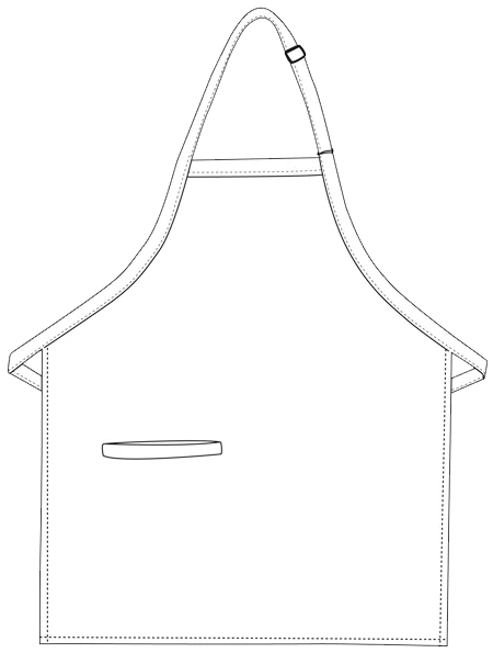 INSET POCKET BIB