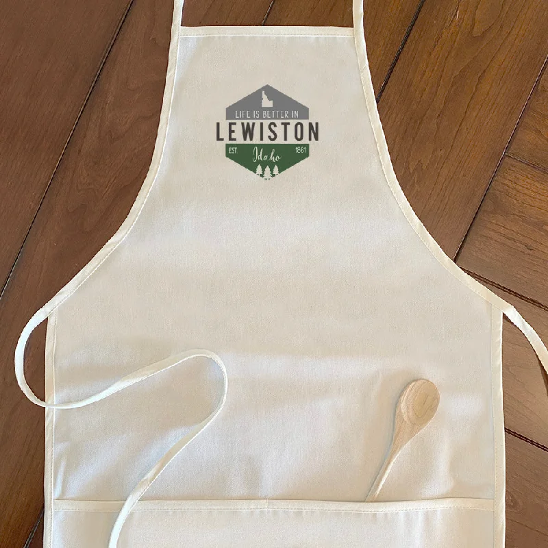 Life is Better w/ City, State - Women's Apron