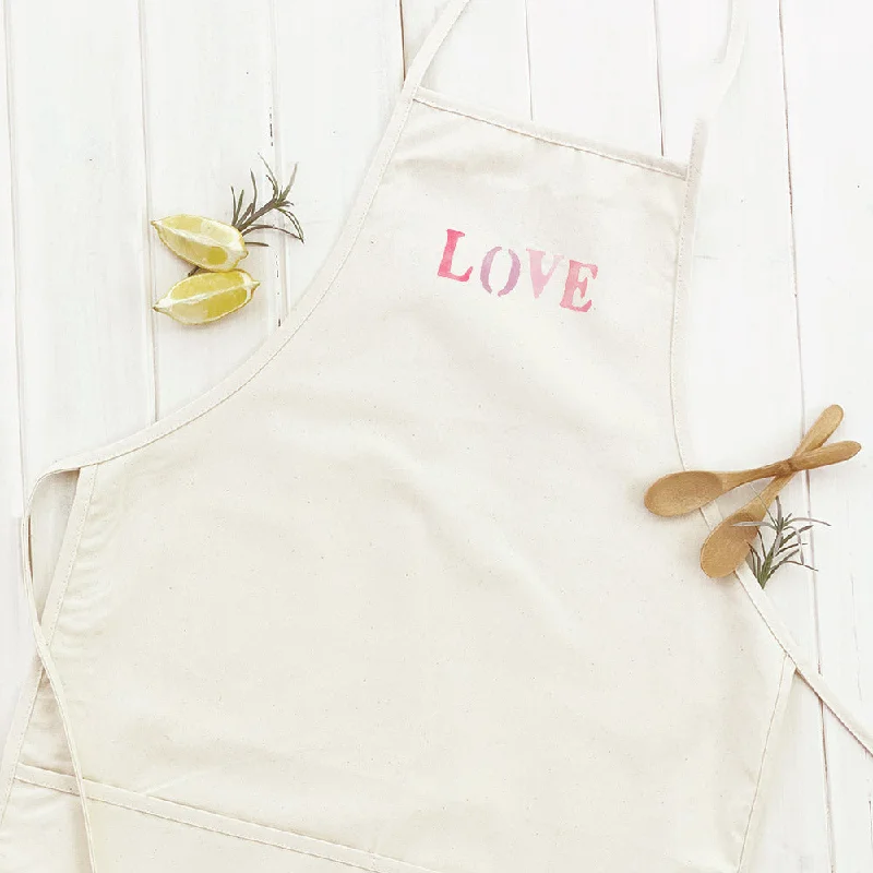 Love Stencil - Women's Apron