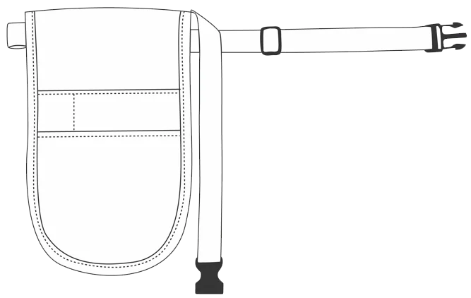 MONEY POUCH WITH FAST-CLICK WEBBING BELT