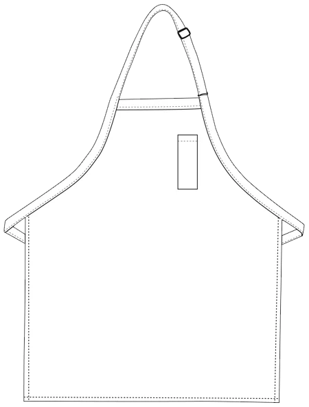 PENCIL POCKET BIB