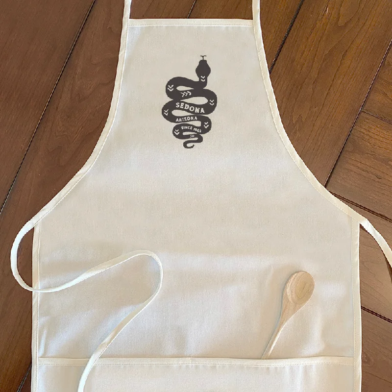 Snake Silhouette Custom - Women's Apron