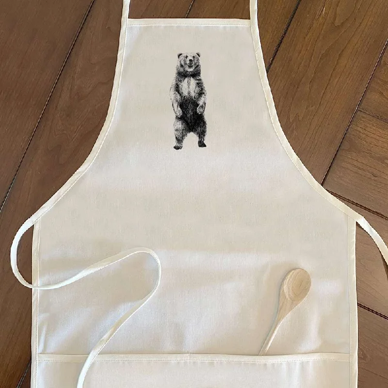 Standing Bear Sketch - Women's Apron