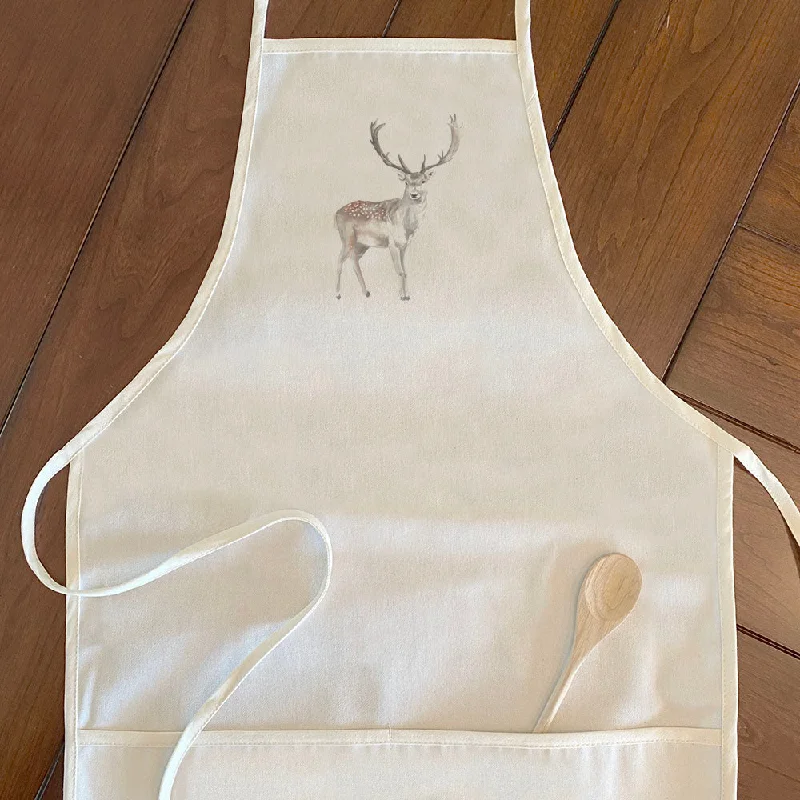 Watercolor Buck - Women's Apron