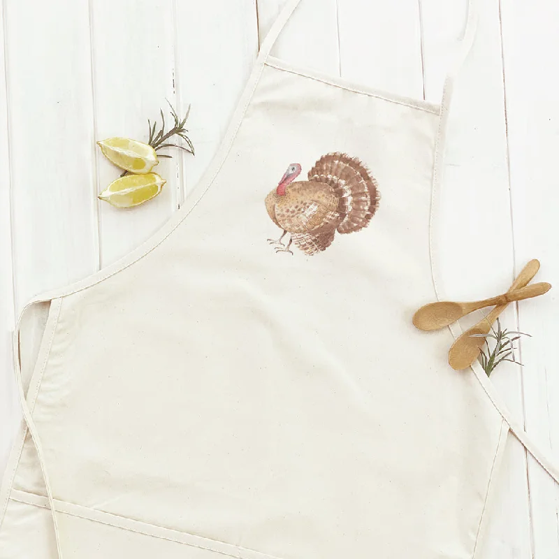 Watercolor Turkey - Women's Apron