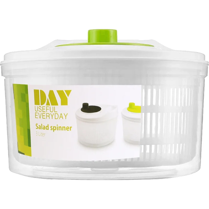 3L Salad Spinner, Hand Cranking Washer