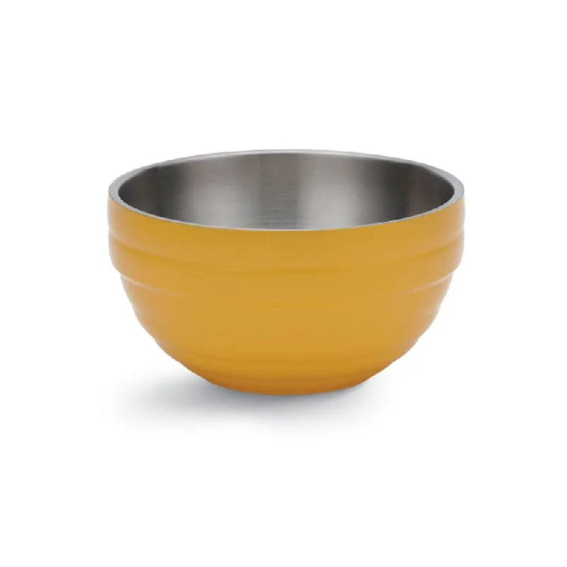 Vollrath 0.75-quart Round Double-Wall Insulated Serving Bowl, Nugget Yellow*