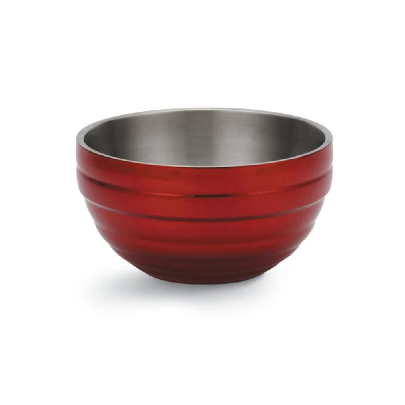 Vollrath 10-quart Round Double-Wall Insulated Serving Bowl, Dazzle Red*