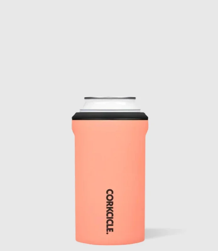 Can Cooler In Neon Lights Coral