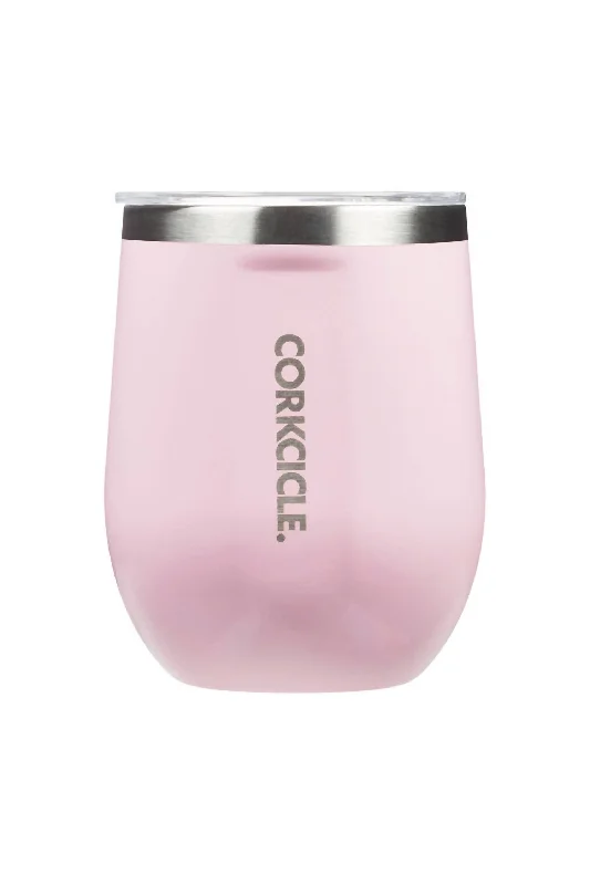 Classics 12Oz Stemless Cup In Rose Quartz