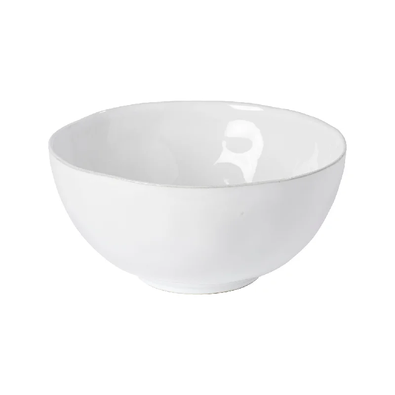 Livia White Serving Bowl