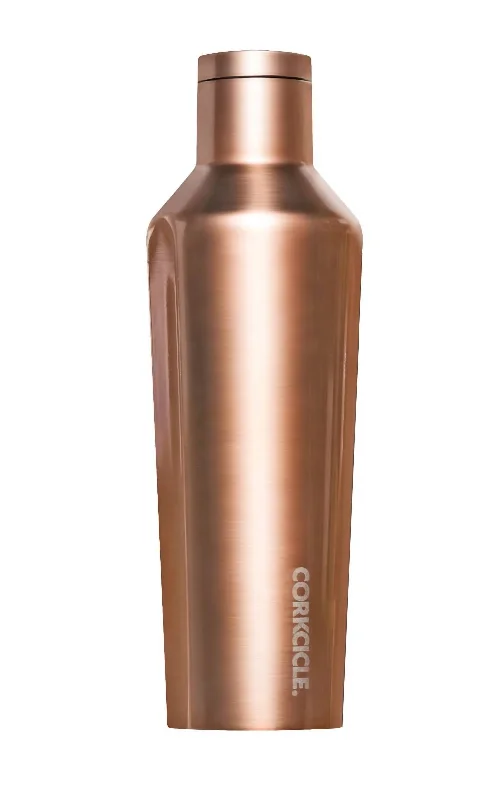 Metallic 25Oz Canteen Water Bottle In Copper