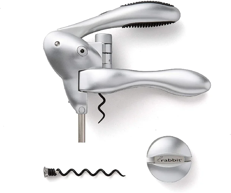 Metrokane Original Rabbit Corkscrew with Foil Cuttler & Extra Spiral