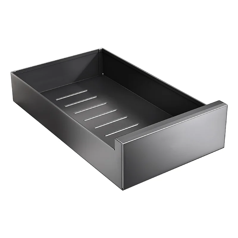 Pull Out Cabinet Organizer Carbon Steel Slide Drawer