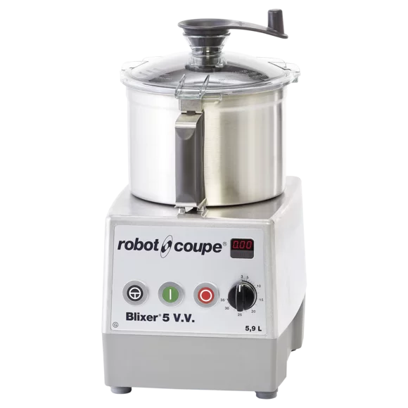 Robot Coupe BLIXER5VV Variable Speed 6.2 Qt Batch Bowl Food Processor - 2 HP 120V