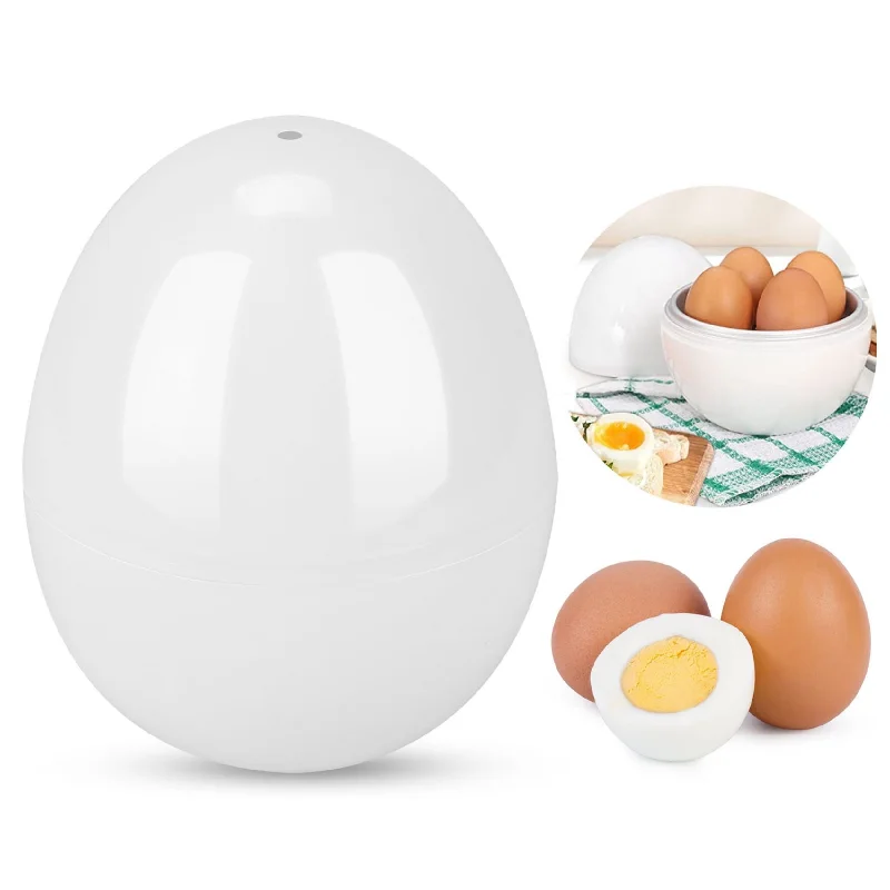 Soft Medium Hard Egg Steamer Cooker for Up to 4 Eggs