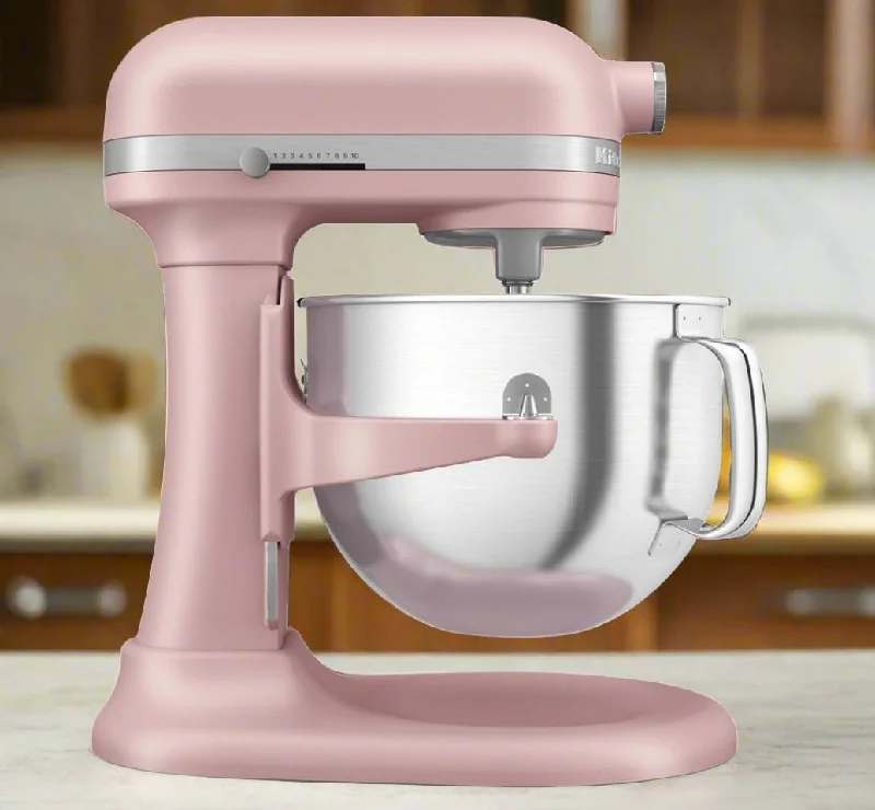 KitchenAid KSM70SNDXDR 7 QT Bowl-Lift Stand Mixer, Light Pink