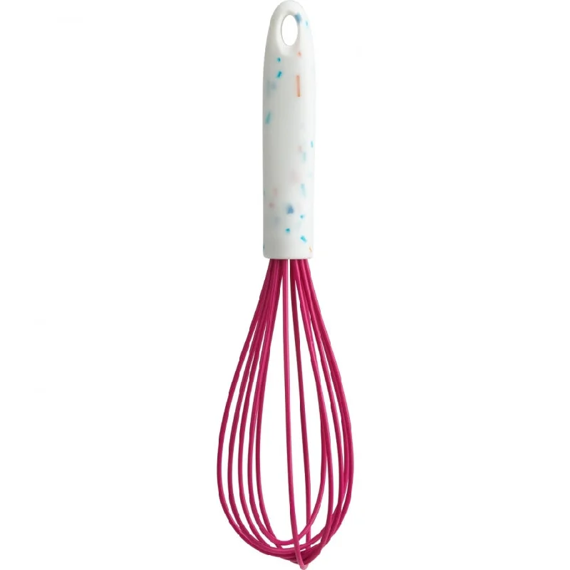 Trudeau Confetti Silicone Whisk, 10-Inch