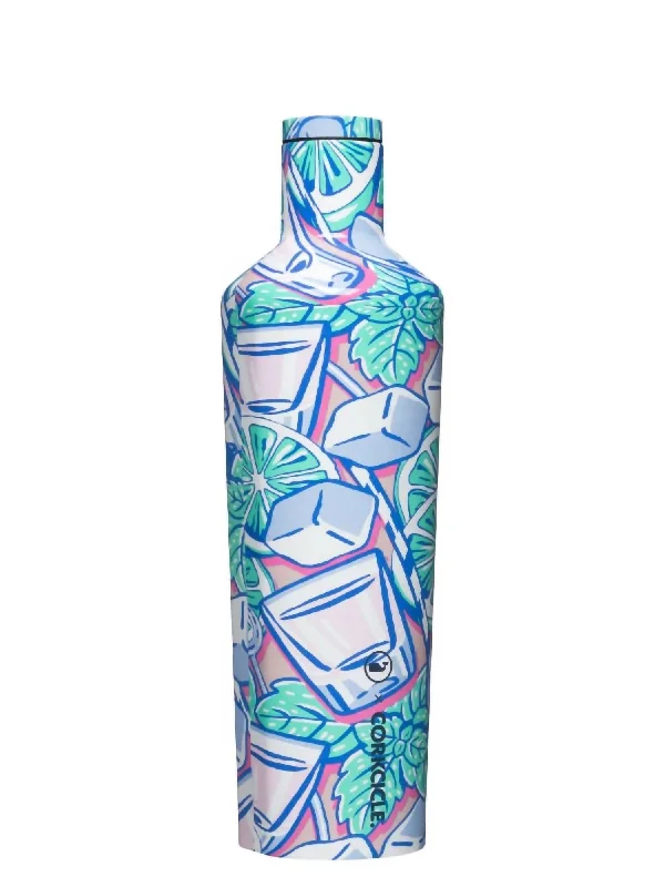 Vineyard Vines 25Oz Canteen Water Bottle In Mint Julep