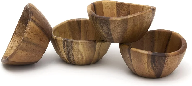 Wave Bowl Set of 4, 6 x 3"