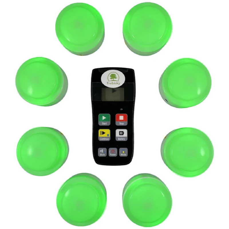 Wireless Buzzer System For Game Show 8 Players Jeopardy Quiz Bowl Answer Bu