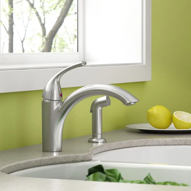 Quince Single Handle Kitchen Faucet with Side Sprayer 2.2 GPM