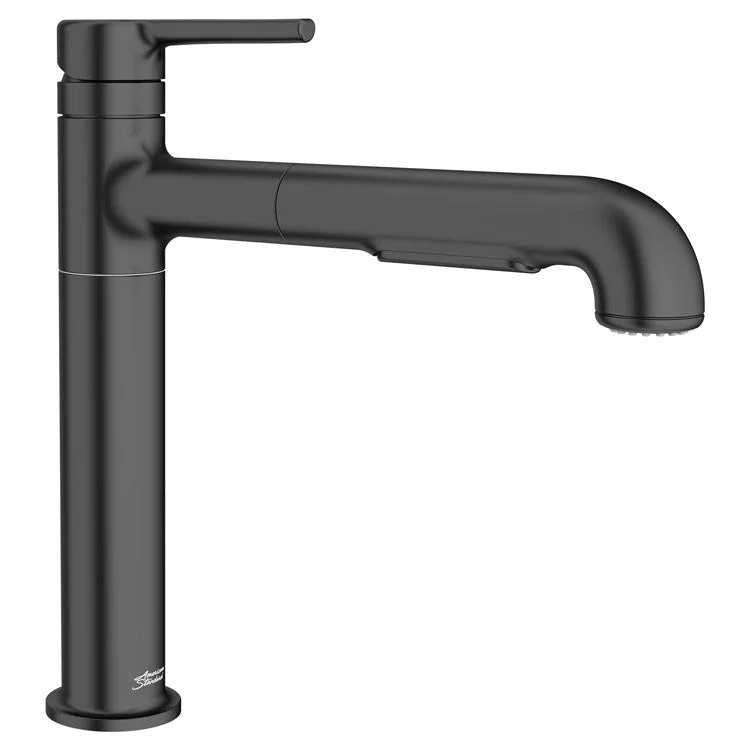 Studio S Single Handle Pull-Out Dual-Spray Kitchen Faucet - Matte Black