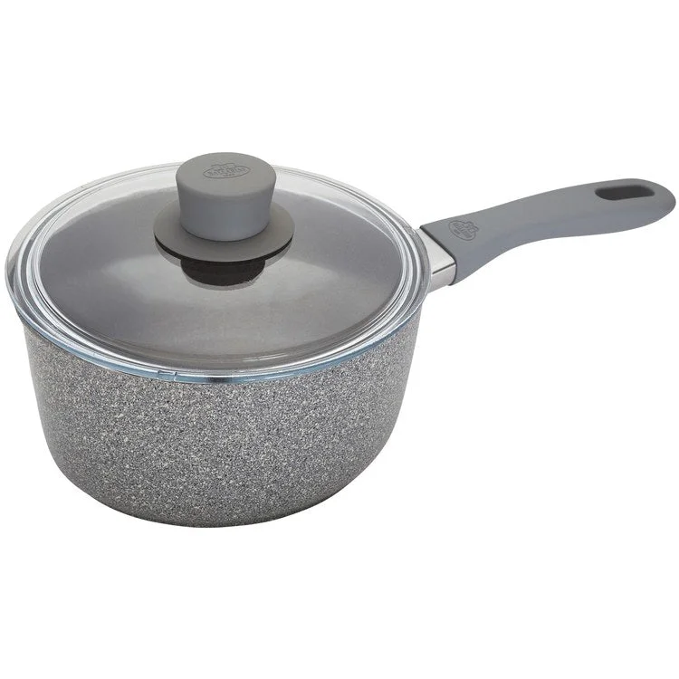 Parma Plus 2.9-Quart Nonstick Aluminum Saucepan with Lid