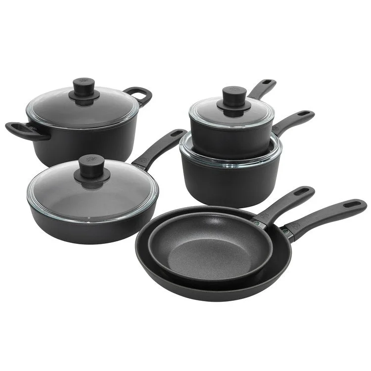 Avola Ten-Piece Nonstick Aluminum Cookware Set