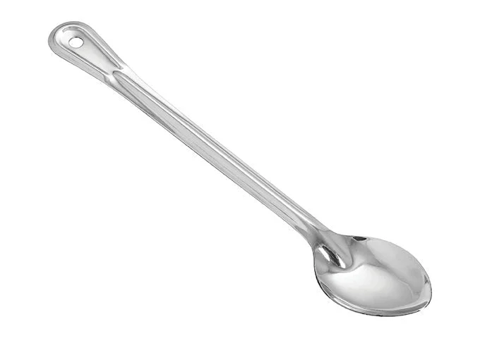 Spoon, 18" Basting / Serving, Solid Bowl,  Stainless Steel ,  1.5MM ,   NRE #  019500