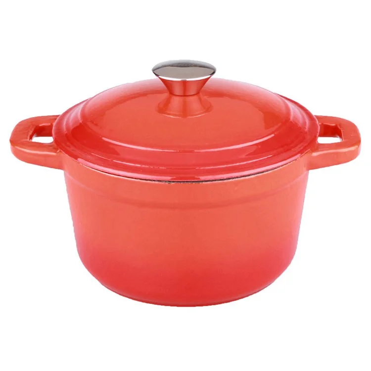 Neo 3-Quart Cast Iron Round Covered Dutch Oven