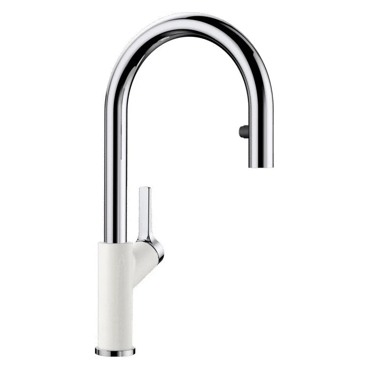 Kitchen Faucet Urbena 1 Lever CALGreen White 1.5 Gallons per Minute