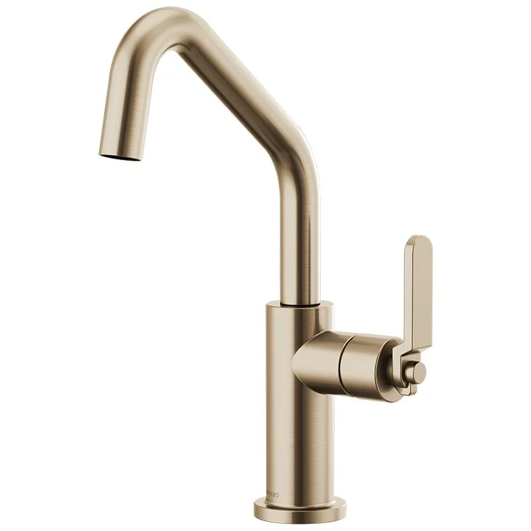 Litze Single Handle Bar Faucet with Angled Spout/Industrial Handle