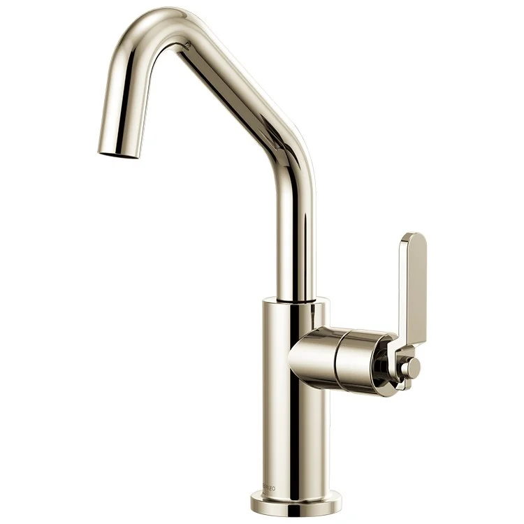 Litze Single Handle Bar Faucet with Angled Spout/Industrial Handle