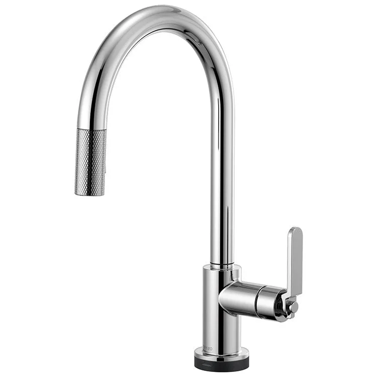 Litze Single Handle SmartTouch Pull Down Faucet with High-Arc Spout/Industrial Handle