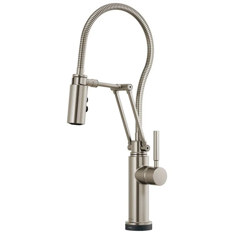 Kitchen Faucet Solna SmartTouch Technology with Finished Semi-Flexible Hose 1 Lever ADA Brilliance Stainless 1.8 Gallons per Minute