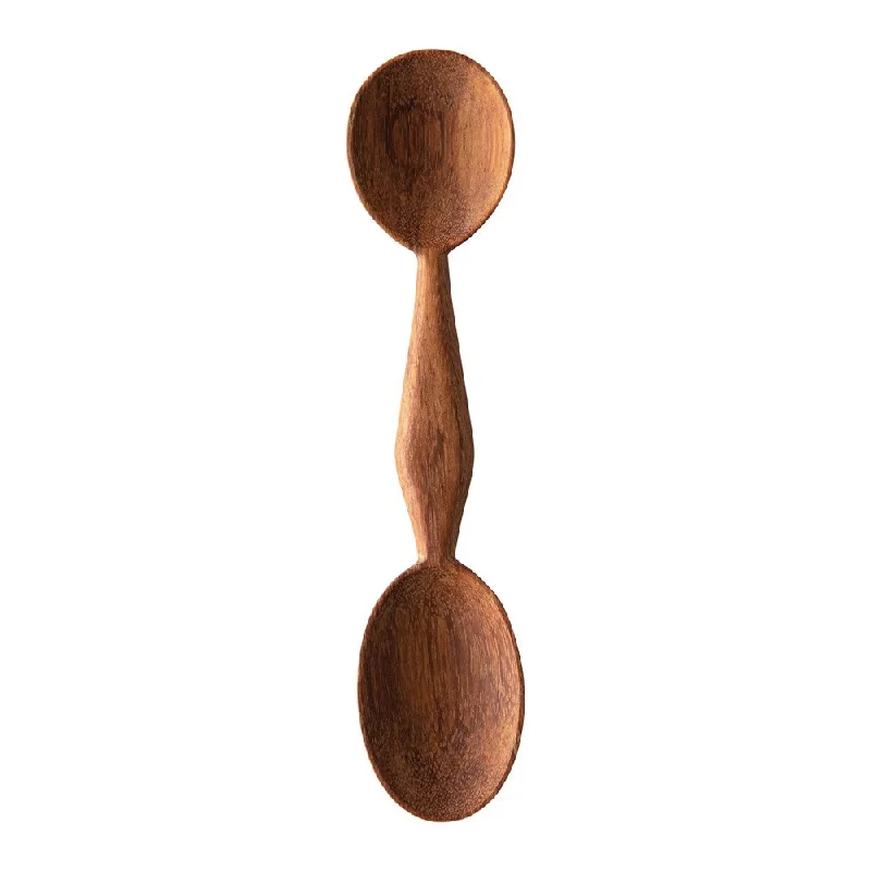 Creative Co-op - Hand-Carved Two-Sided Doussie Wood Spoon