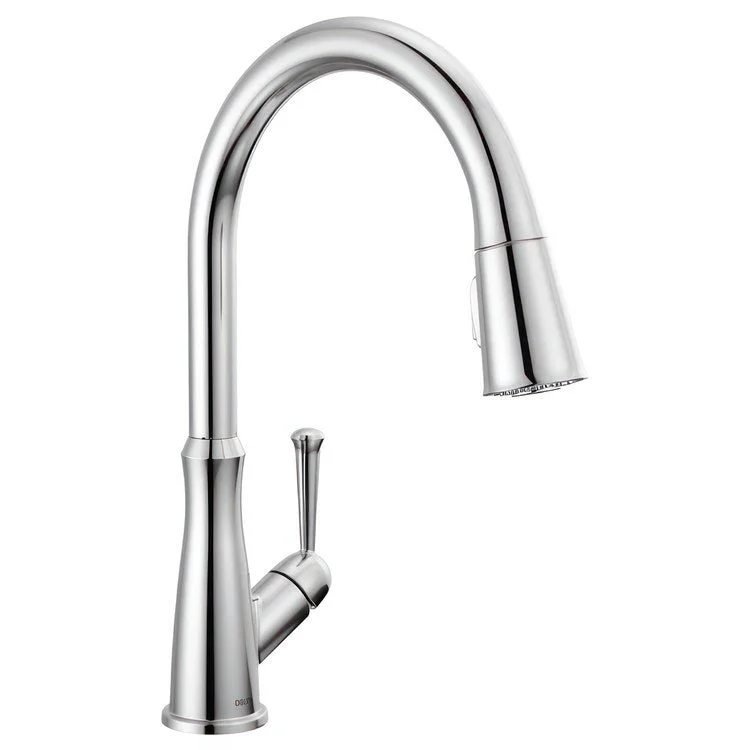 Kitchen Faucet Westville 1 Lever ADA Chrome High Arc Gooseneck