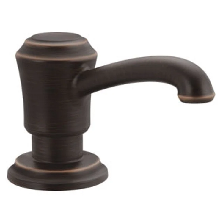 Soap Dispenser Cassidy Venetian Bronze Deck Mount Metal Pump 13 Ounce 3-5/8 Inch