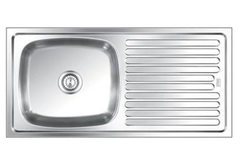 Nirali Elegance Stainless Steel Single Bowl Kitchen Sink in 304 Grade