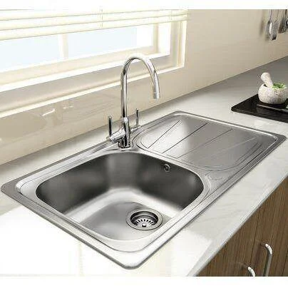 Nirali Elegance unique Stainless Steel Single Bowl Kitchen Sink in 304 Grade