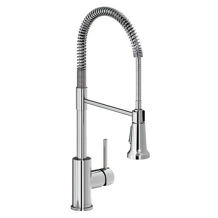 Kitchen Faucet Avado Deck Mount 1 Lever ADA Chrome Semi-Pro 1 Hole Spout Height 21-11/16 Inch