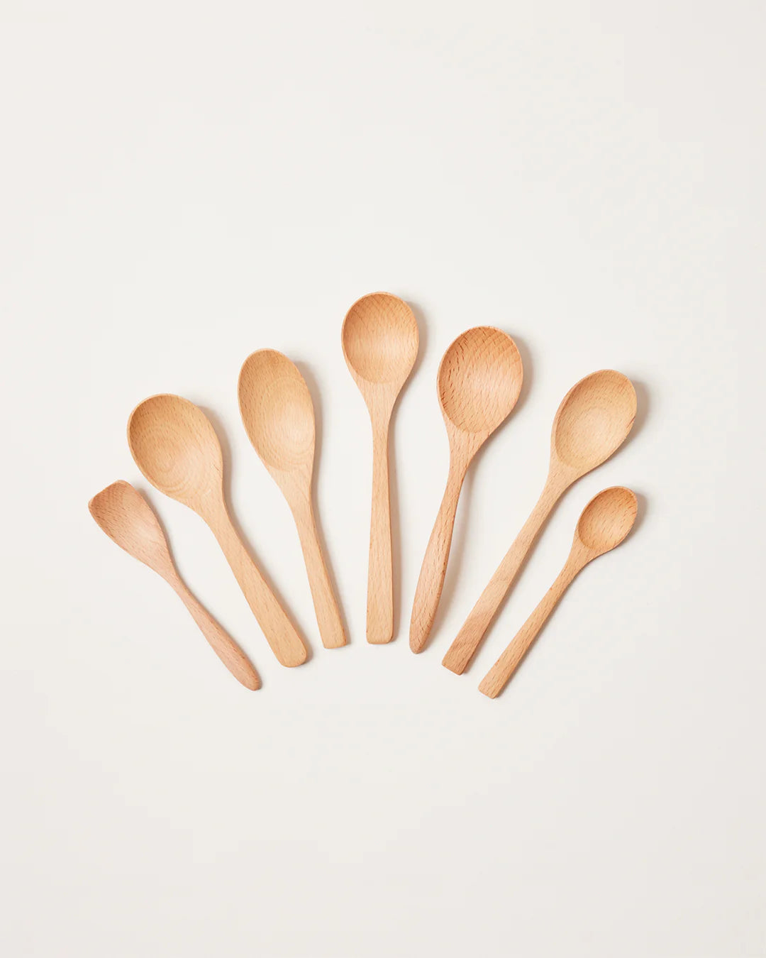 Essential Kitchen Little Spoon Set of 7 - Beech