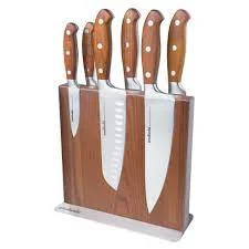 Essteele Accessories 7pc Magnetic Block Knife Set